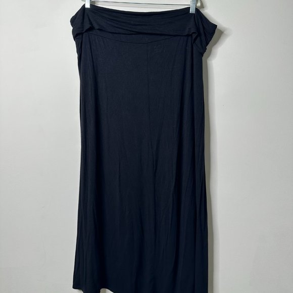 Motherhood Maternity Black Maxi Skirt 3X - Picture 3 of 5